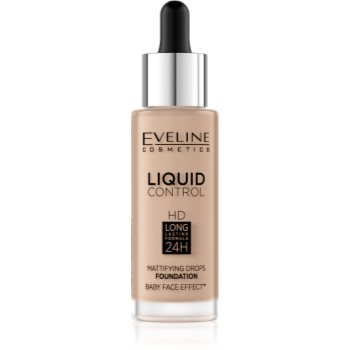 Eveline Cosmetics Liquid Control fond de ten lichid pipeta - imagine 2